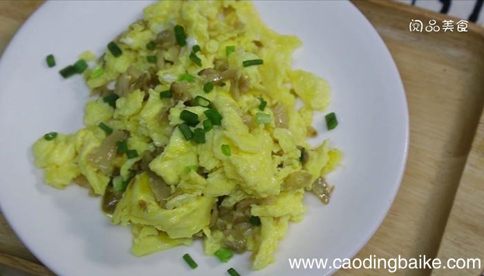 榨菜炒鸡蛋 榨菜炒鸡蛋的做法
