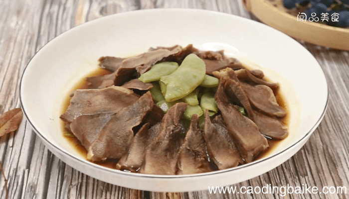 猪舌头蒸扁豆 猪舌头蒸扁豆的做法