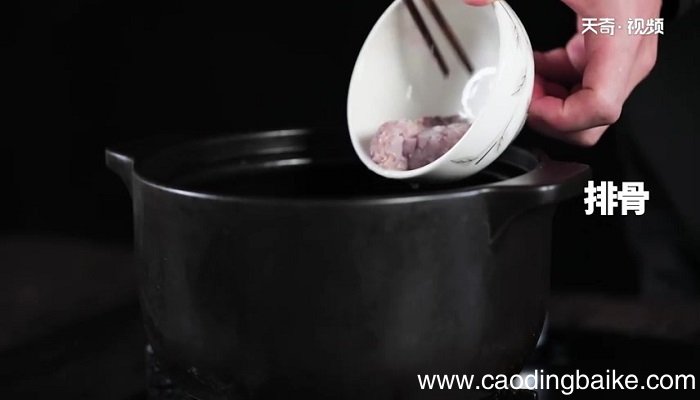 海茸丝排骨怎么做 海茸丝排骨的做法