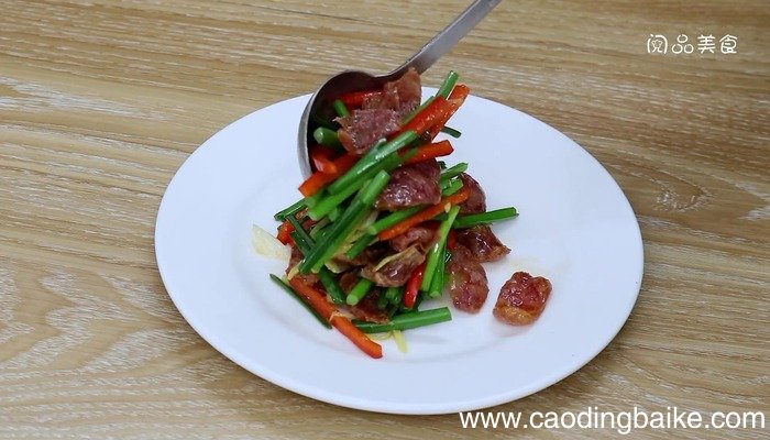 韭苔炒腊肠怎么做 韭苔炒腊肠怎么做好吃