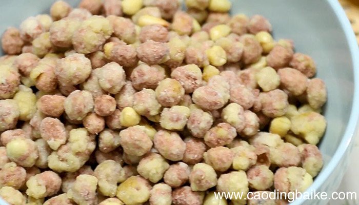 花生米裹糖粉怎么炸 花生米裹糖粉的做法