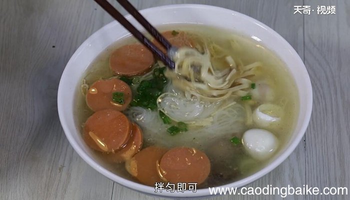 云南过桥米线的做法 云南过桥米线怎么做