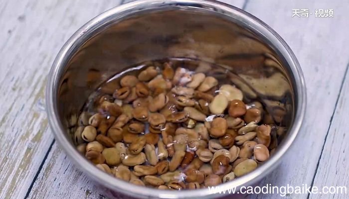 硬蚕豆怎么烧好吃硬蚕豆做法