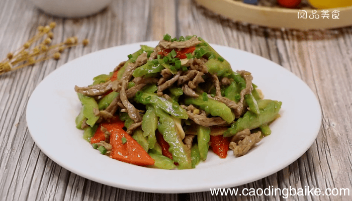 苦瓜炒牛肉的做法 苦瓜炒牛肉的做法