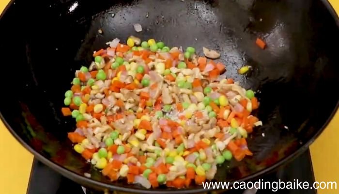 五色炒鸡丝的做法五色炒鸡丝怎么做