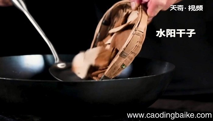 青椒炒水阳干子的做法 青椒炒水阳干子怎么做