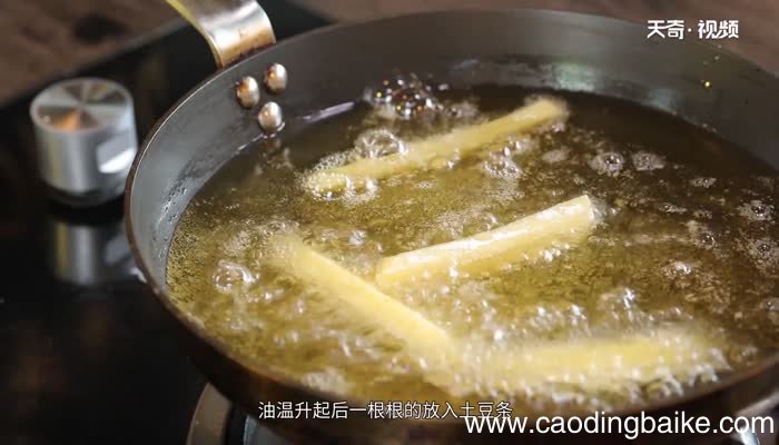 炸薯条怎么做 如何自制炸薯条
