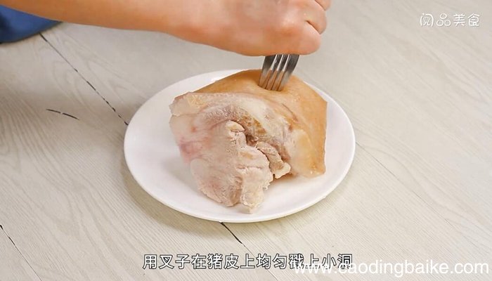 家庭版脆皮猪肉的做法 家庭版脆皮猪肉怎么做