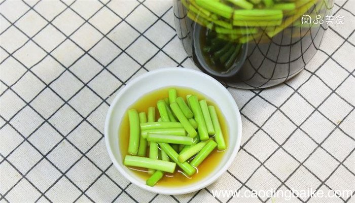 泡蒜苔怎么做 蒜苔老了怎么做好吃