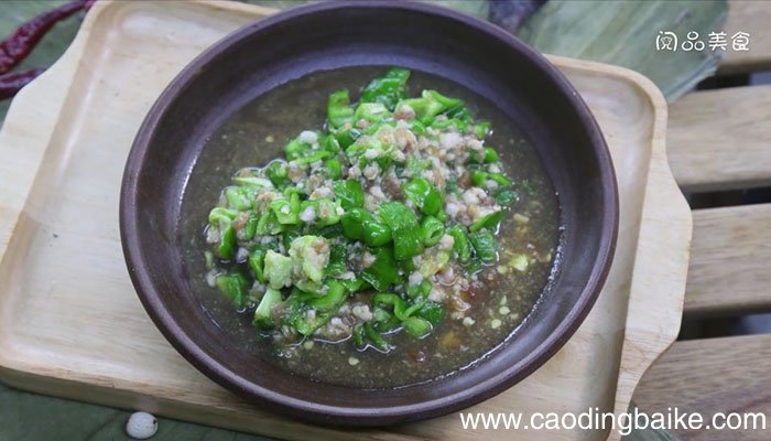 猪肉辣椒馅饺子 猪肉辣椒馅饺子的做法