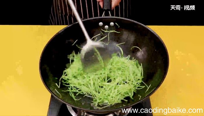 炒青豆芽的做法炒青豆芽怎么做