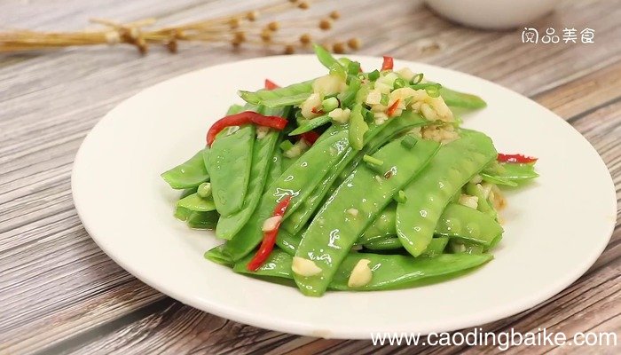 蒜香荷兰豆的做法 蒜香荷兰豆怎么做好吃