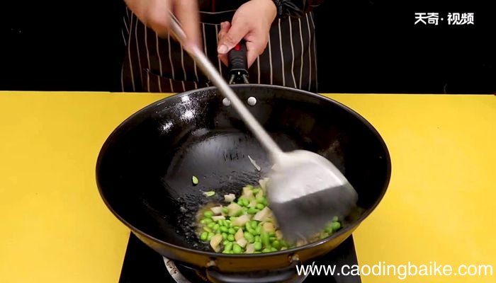 藕炒毛豆做法藕炒毛豆怎么做