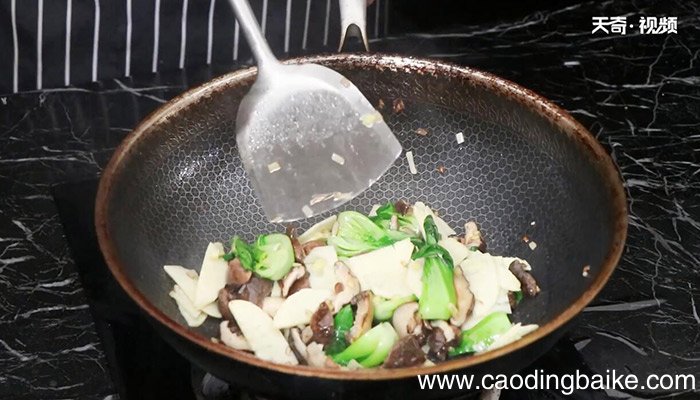 双冬菜心的做法 双冬菜心怎么做