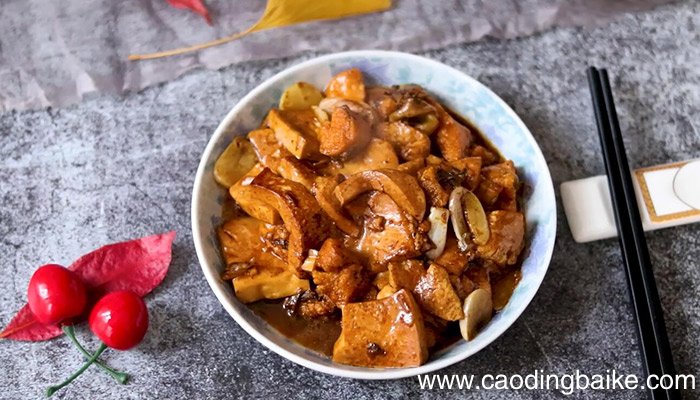 鱼籽焖豆腐的做法 怎么做鱼籽焖豆腐