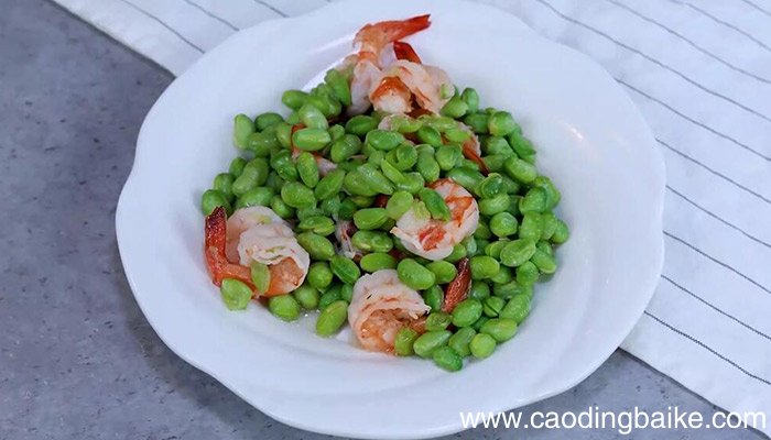 清炒毛豆虾仁的做法 清炒毛豆虾仁怎么做