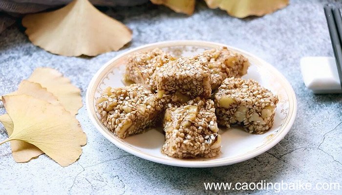 芝麻核桃糖的做法 芝麻核桃糖怎么做