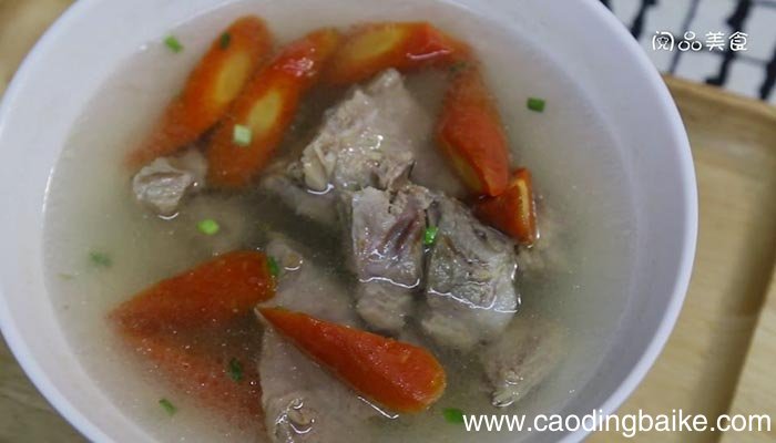 胡萝卜排骨汤 胡萝卜排骨汤的做法