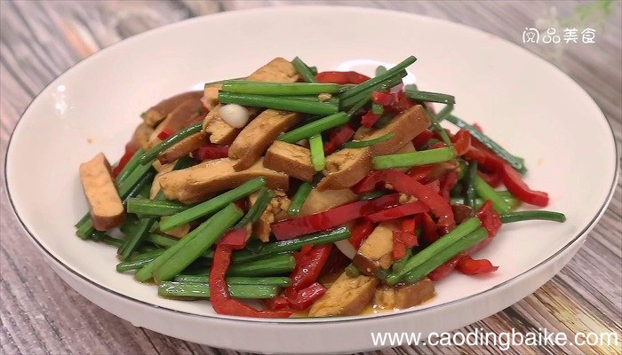 香干韭苔的做法 香干韭苔怎么做好吃