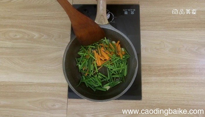 清炒韭苔的做法 清炒韭苔怎么做好吃