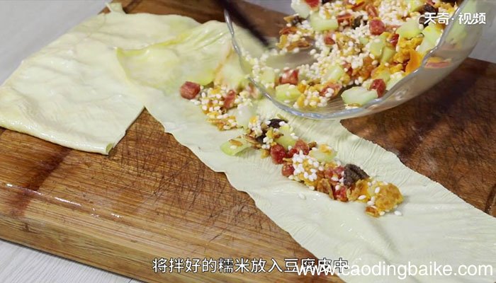 糯米卷的做法 糯米卷