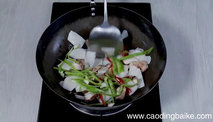 沙葛炒香菇的做法 沙葛炒香菇怎么做