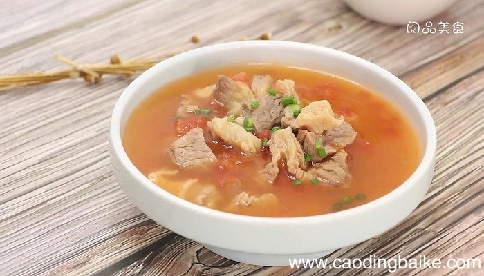 西红柿牛腩汤的做法 西红柿牛腩汤怎么做好吃