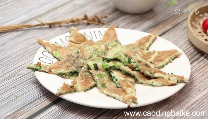 韭菜煎蛋饼 韭菜煎蛋饼的做法