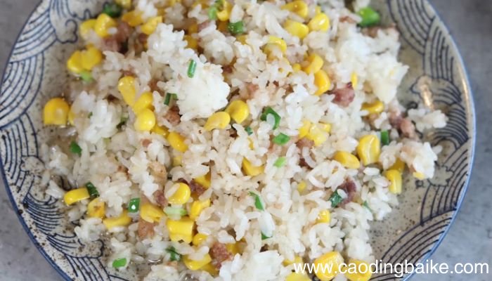 肉沫玉米炒饭的做法肉沫玉米炒饭怎么做