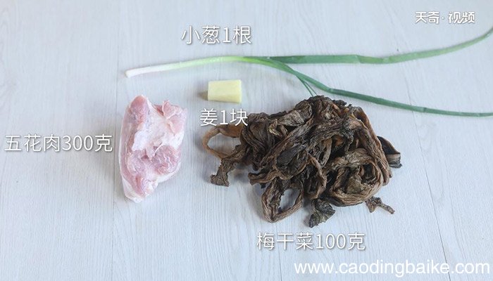 梅干菜烧肉的做法 梅干菜烧肉怎么做