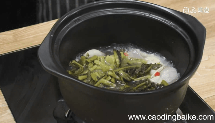 雪菜咸肉炖笋 雪菜咸肉炖笋的做法