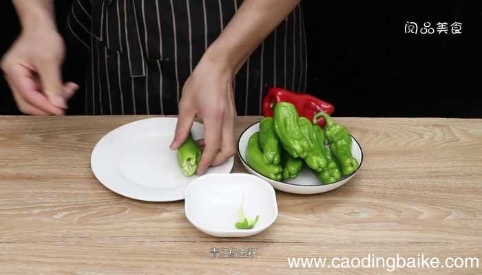 蒜蓉青椒 蒜蓉青椒的做法