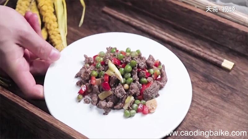 豌豆牛肉粒的做法 豌豆牛肉粒怎么做