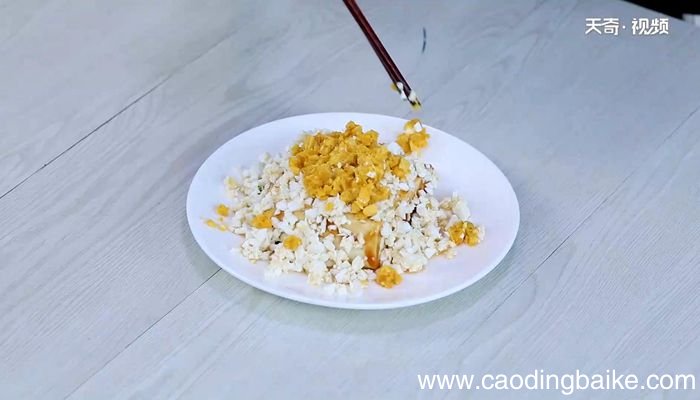 咸鸭蛋蒸豆腐的做法咸鸭蛋蒸豆腐怎么做