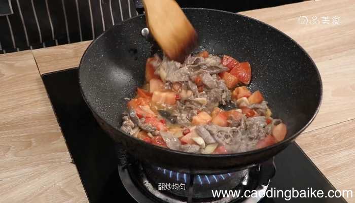 西红柿炒牛肉 西红柿炒牛肉的做法