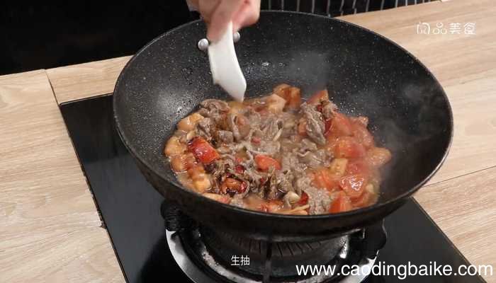 西红柿炒牛肉 西红柿炒牛肉的做法