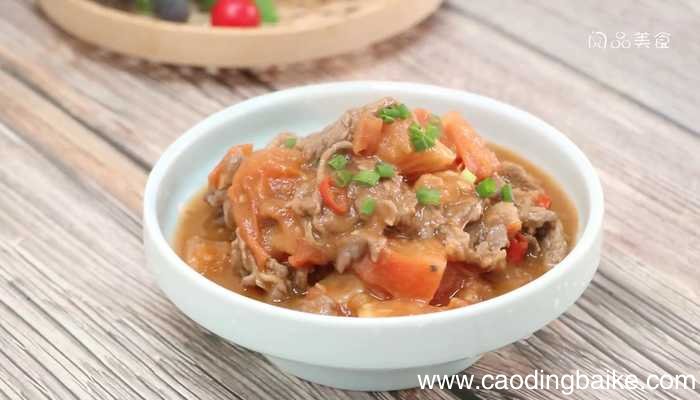 西红柿炒牛肉 西红柿炒牛肉的做法