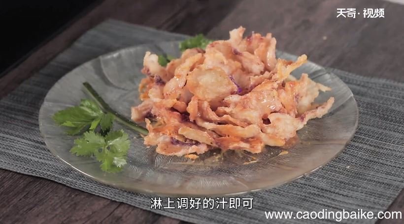 牡丹鱼片怎么做 牡丹鱼片的制作方法是什么