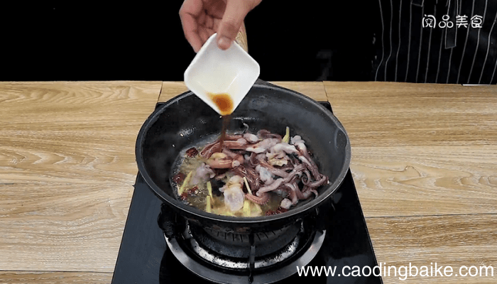 干锅鱿鱼须 干锅鱿鱼须的做法