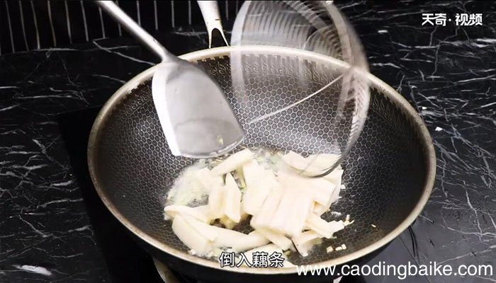 蚝油藕条的做法蚝油藕条怎么做