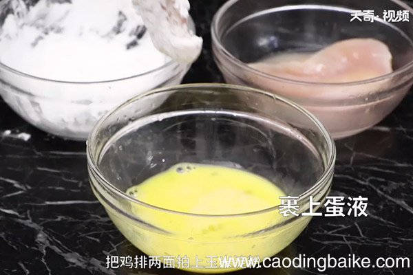 炸鸡排的做法