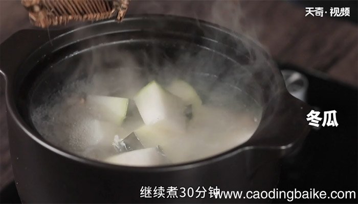 干贝冬瓜煲鸭汤做法 干贝冬瓜煲鸭汤怎么做
