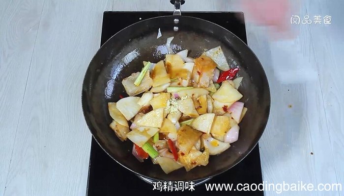 干锅凉薯片的做法 干锅凉薯片怎么做