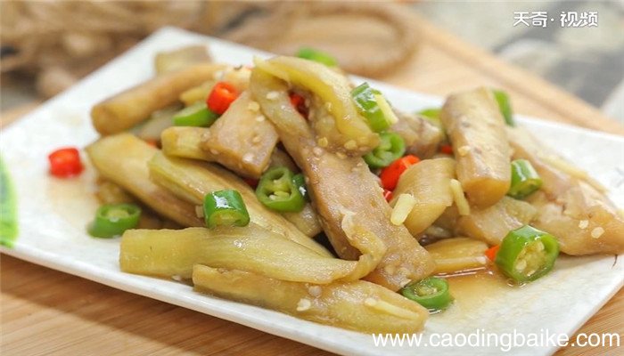 红烧茄子怎么做 红烧茄子的做法
