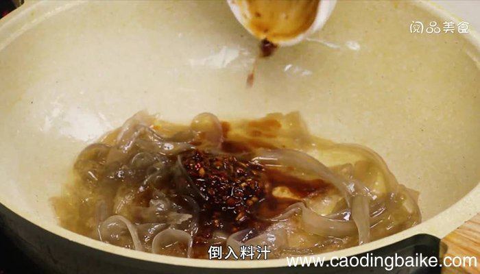 酸辣炒宽粉 酸辣炒宽粉的做法