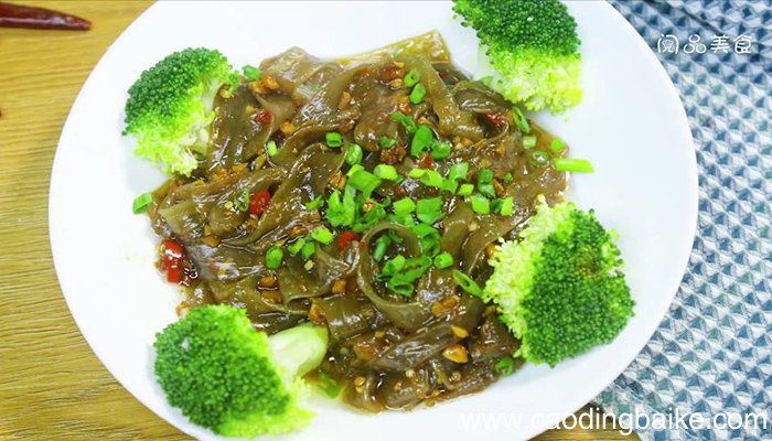 酸辣炒宽粉 酸辣炒宽粉的做法