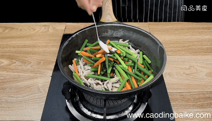 蒜苔炒肉丝 蒜苔炒肉丝的做法