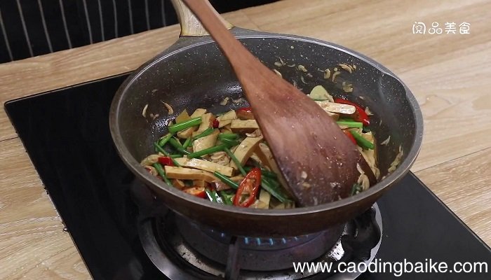 虾米豆干炒韭苔 虾米豆干炒韭苔怎么做好吃