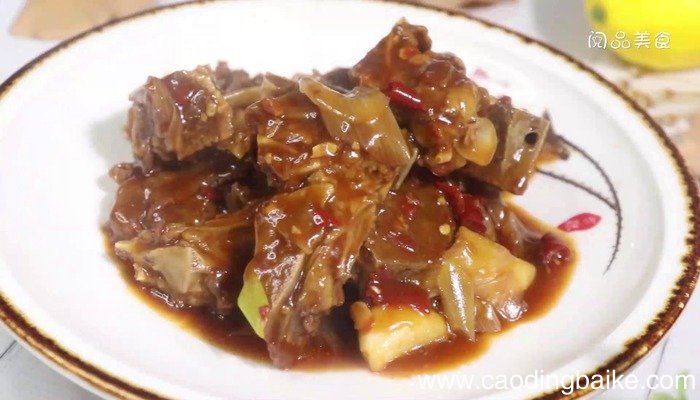 酱烧牛骨的做法 酱烧牛骨怎么做好吃