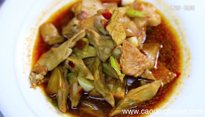 笋干炒肉的做法 笋干炒肉怎么做